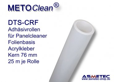 METOCLEAN DTS-CRF-0650, Adhäsiv-Rollen, 650 mm breit, 4 Rollen/Box